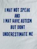 Don’t Underestimate Me