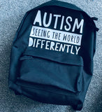 Seeing the world different backpacks