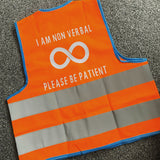 I am non verbal, please be patient with me (infinity)
